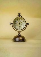 Antiqula Epoch 3.1 Vintage Brass Spherical Desk Clock