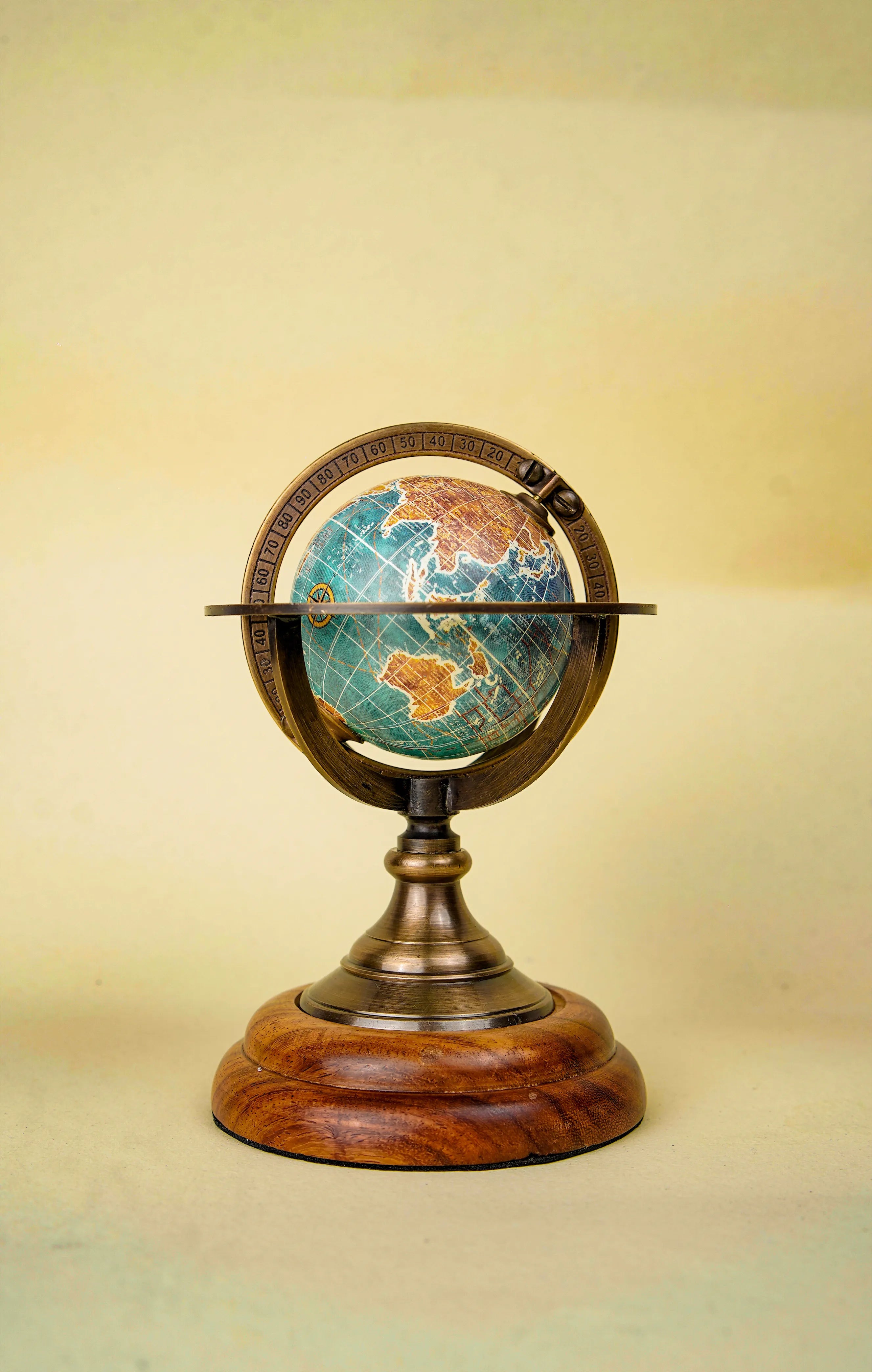 Astra 6.1 Armillary Globe on Wooden Base
