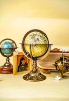 Astra 8.1 – Grand Armillary Globe on Ornate Brass Base