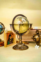 Astra 8.1 – Grand Armillary Globe on Ornate Brass Base